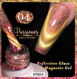 GEL POLISH BP CAT EYE REFLECTIVE GLASS T004