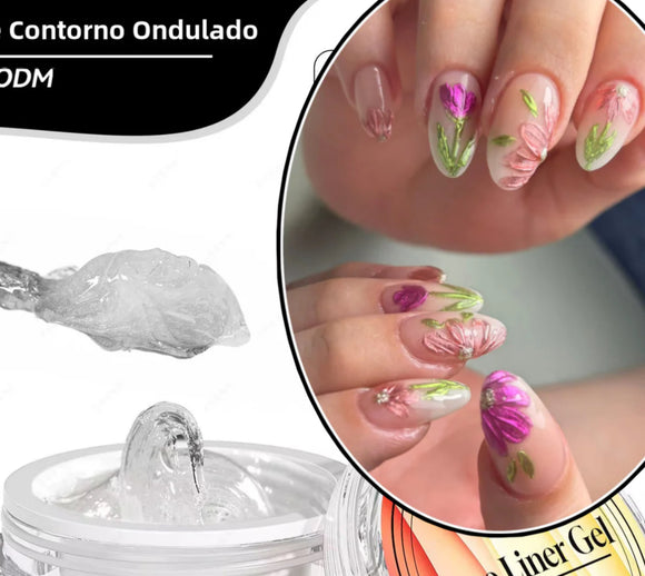 513i MODELING GEL SEMI-SOLID PARA EFECTO 5D Y 3D GEL DE TEXTURA