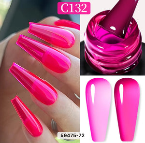 JELLY GEL POLISH BORN PRETTY C132 ROSA PINK