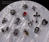 933E DECORACION GOTICA CALABERAS HALLOWEEN 3D