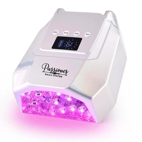 286L  LAMPARA RECARGABLE 98W CORDLESS PRO CURE UV LED PROFESSIONAL (GRADIENT SILVER)