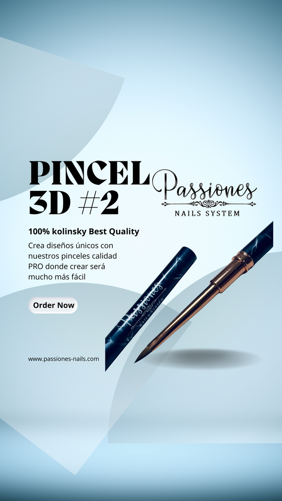188D PINCEL MÁRMOL DE RELIEVE 3D  #2