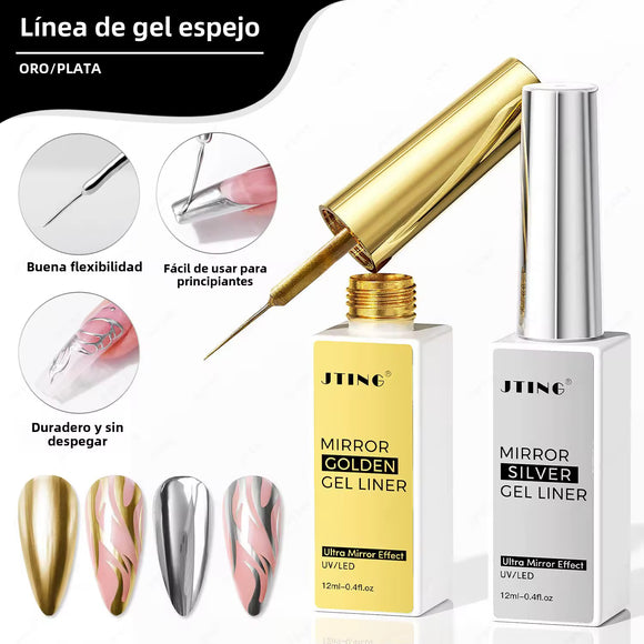 MIRROR LINER GEL 12ml GOLDEN