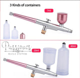 273L AIRBRUSH PORTABLER OXYGEN INJECTOR RECHARGEABLE PINK