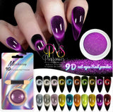 VARIEDAD 9D CAT EYE POWDER CHROME