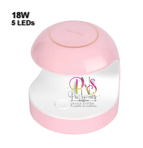 207L UV/LED MINI NAIL LAMP 18WATTS PINK GEL TIPS