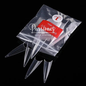 39N- BOLSA DE UÑAS INDIVIDUALES STILETTO 50PCS