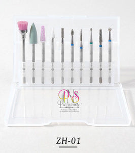 208L SET DE MANICURA RUSA 10PCS ZH-01