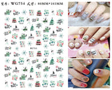 WG754 STICKERS NAVIDAD JOLLY