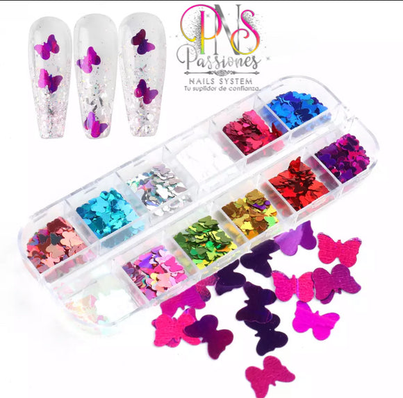 350E SUPER BUTTERFLIES 12PCS