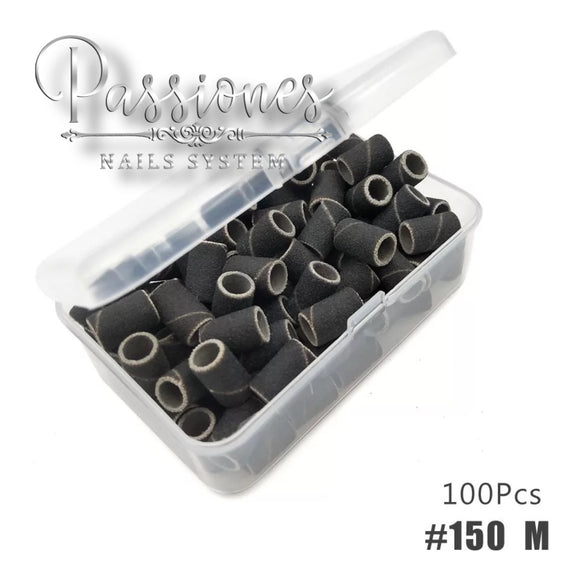 6L CILINDROS NEGROS #150 MEDIUM 100pcs