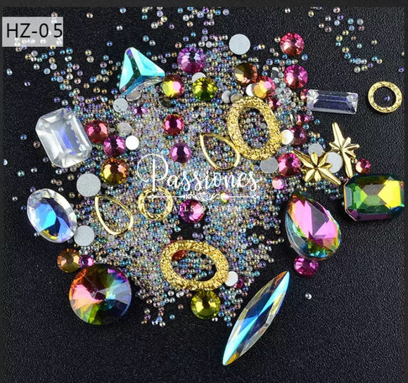 84P RHINESTONE MIX 05 (TORNASOL)