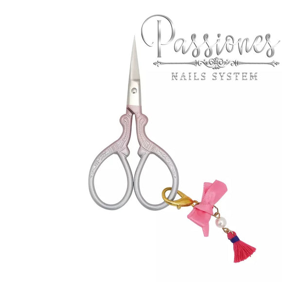 42K VINTAGE PINK/BLUE SCISSORS