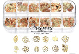 120E EUROPEAN GOLD/ROSE GOLD 12PCS