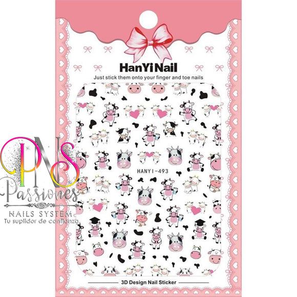 HANYI-493 STICKER VACAS