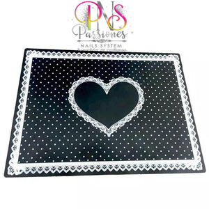 47H SILICONE PLACEMAT BLACK