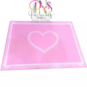 49H SILICONE PLACEMAT PINK
